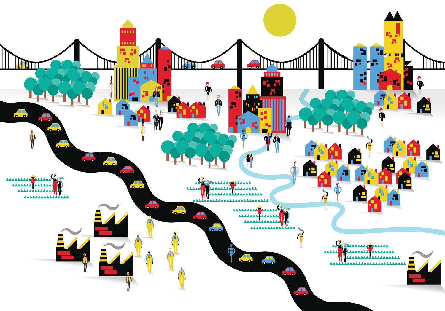 Once Upon a tile - city