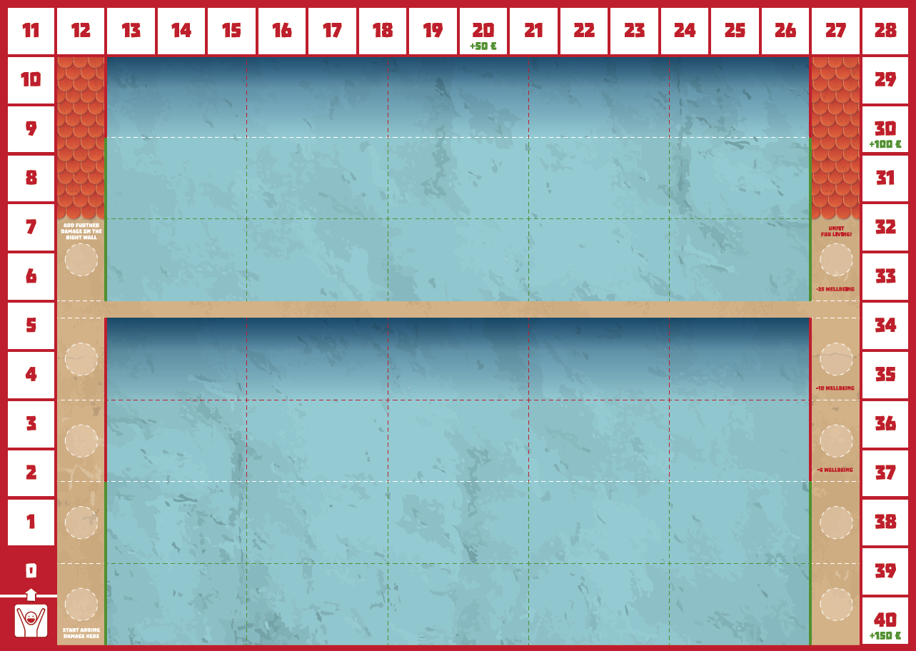Cultural Memory Game - player board