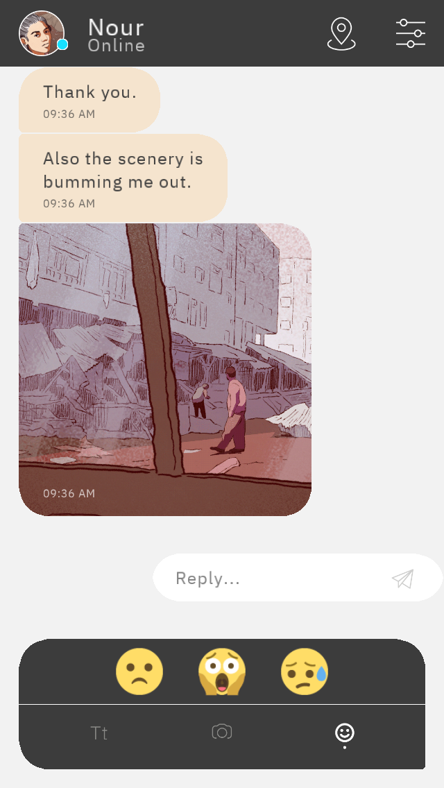 Bury me, my love - picture message